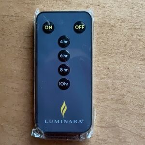 Luminara Black Remote Control (for 1 remote) Brand New (new battery included)
